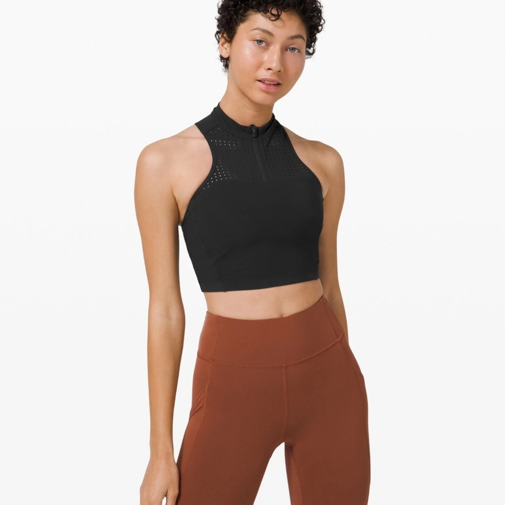 Lululemon Unleash strength sports bra black size 8